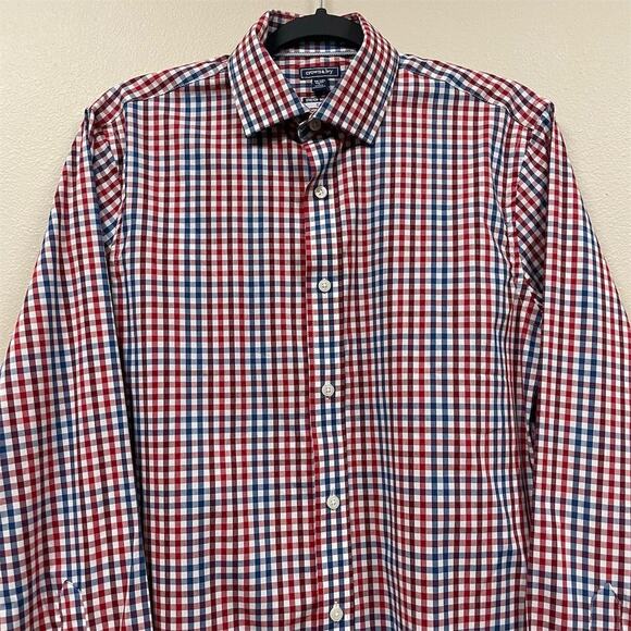 Crown & Ivy Men's Slim Fit Check Button-Up Shirt Multicolor Size Small - Picture 4 of 8
